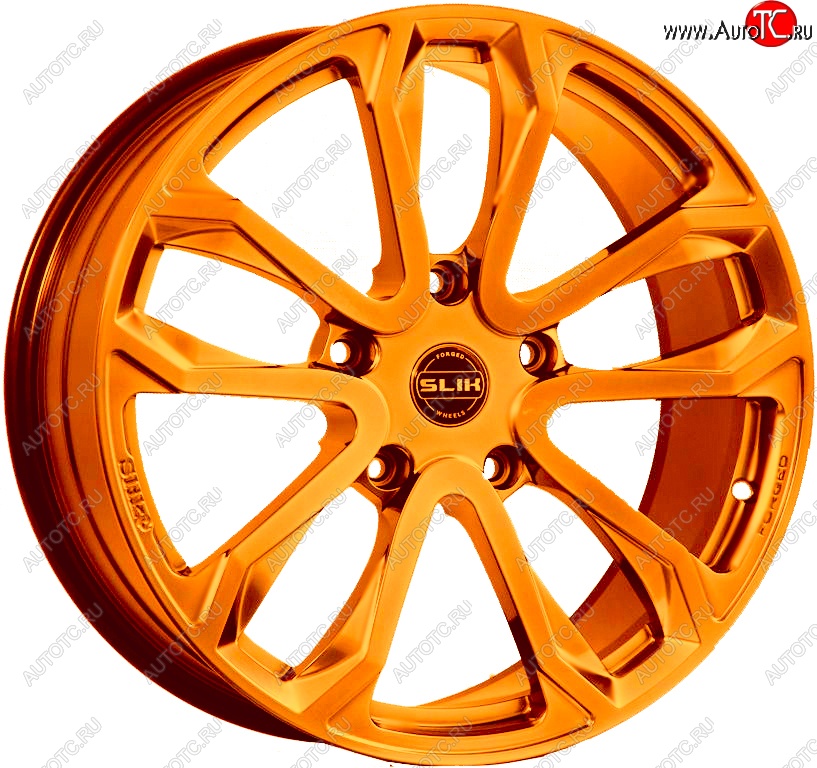 60 999 р. Кованый диск Slik PREMIUM L-608 10.0x20   (Candy медно-оранжевый глянцевый)  с доставкой в г. Чебоксары