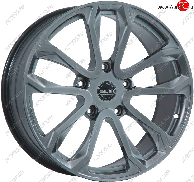60 999 р. Кованый диск Slik PREMIUM L-608 10.0x20   (Графит матовый (GRF2))  с доставкой в г. Чебоксары