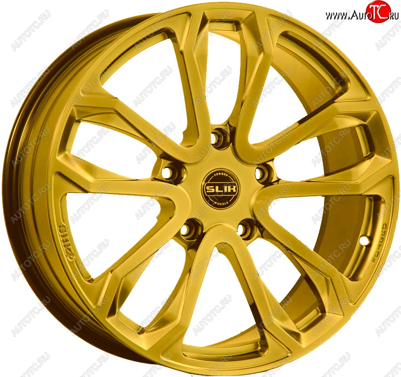60 999 р. Кованый диск Slik PREMIUM L-608 9.0x20   (Ярко желтый RAL1021 (YELLOW))  с доставкой в г. Чебоксары