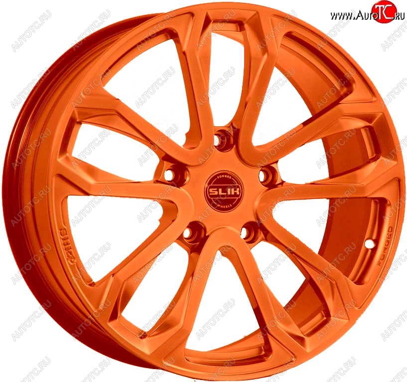 60 999 р. Кованый диск Slik PREMIUM L-608 9.0x20   (Ярко оранжевый (ORANGE))  с доставкой в г. Чебоксары