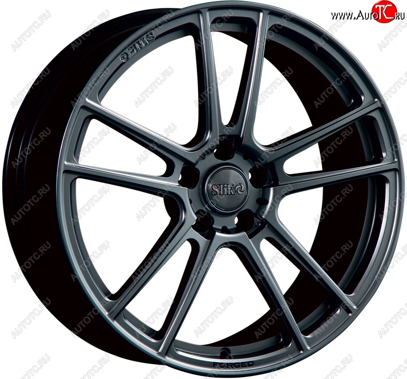 60 999 р. Кованый диск Slik PREMIUM L-610 10.0x20   (Графит глянцевый (GM))  с доставкой в г. Чебоксары