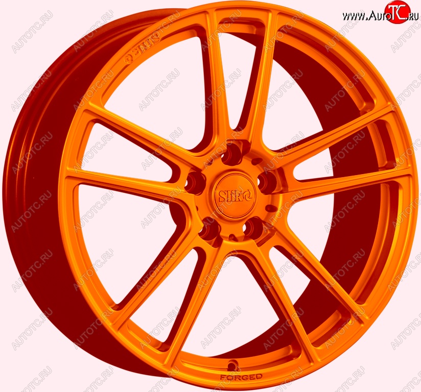 60 999 р. Кованый диск Slik PREMIUM L-610 10.0x20   (Ярко оранжевый (ORANGE))  с доставкой в г. Чебоксары