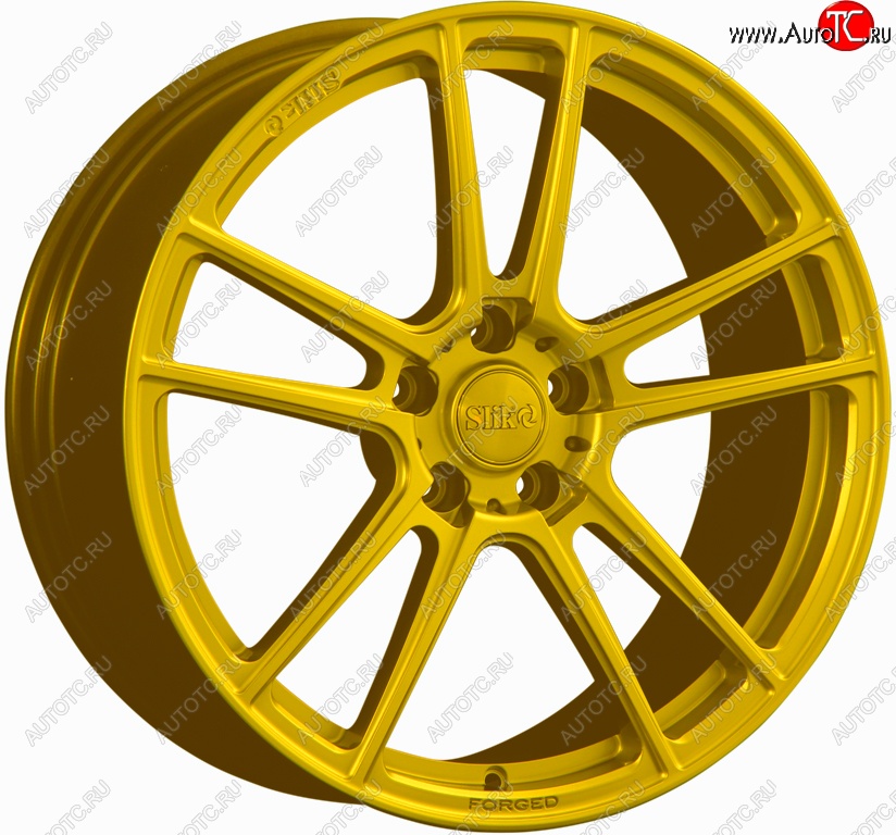 60 999 р. Кованый диск Slik PREMIUM L-610 10.0x20   (Ярко желтый RAL1021 (YELLOW))  с доставкой в г. Чебоксары