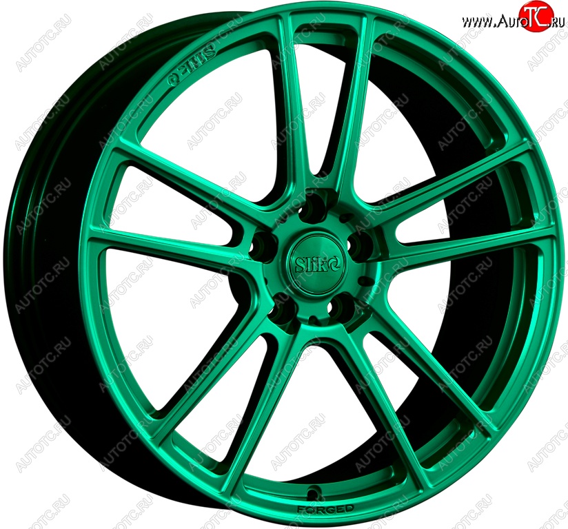 60 999 р. Кованый диск Slik PREMIUM L-610 9.0x20   (Candy изумрудно-зеленый (Candy Green))  с доставкой в г. Чебоксары