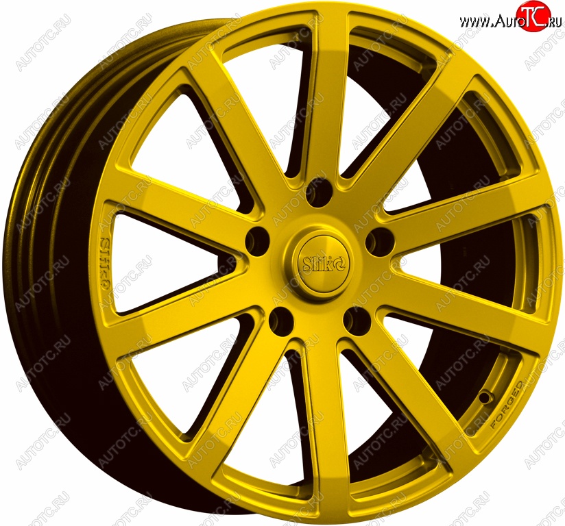 60 999 р. Кованый диск Slik PREMIUM L-611 9.0x20   (Ярко желтый RAL1021 (YELLOW))  с доставкой в г. Чебоксары