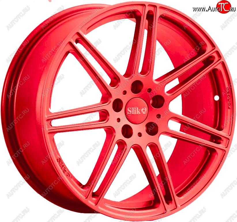 60 999 р. Кованый диск Slik PREMIUM 9.0x20   (RAL 3026 ярко алый (3026))  с доставкой в г. Чебоксары