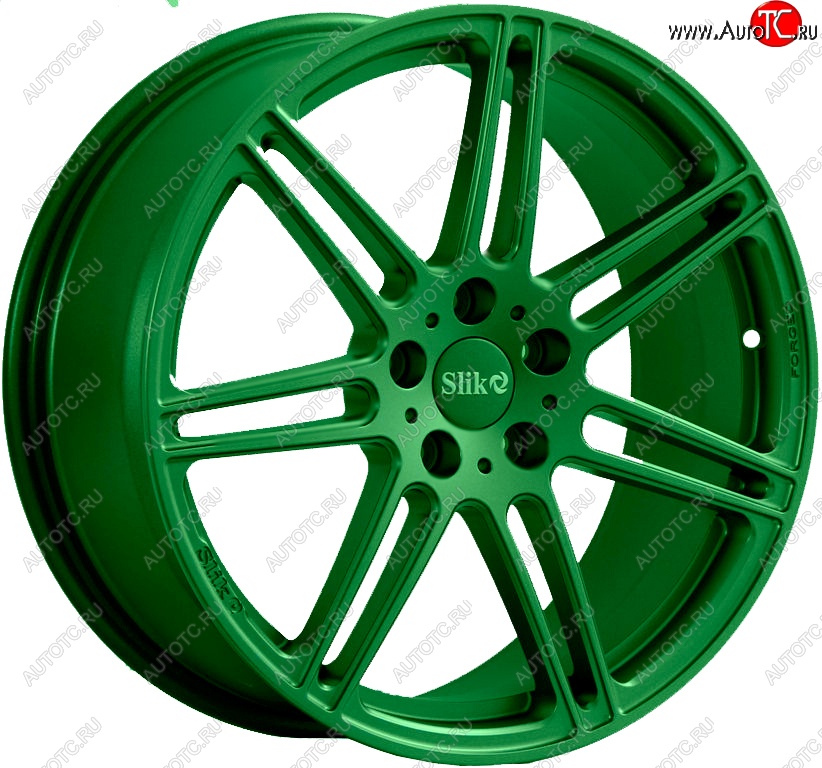 60 999 р. Кованый диск Slik PREMIUM 9.0x20   (Зеленый (GREEN))  с доставкой в г. Чебоксары