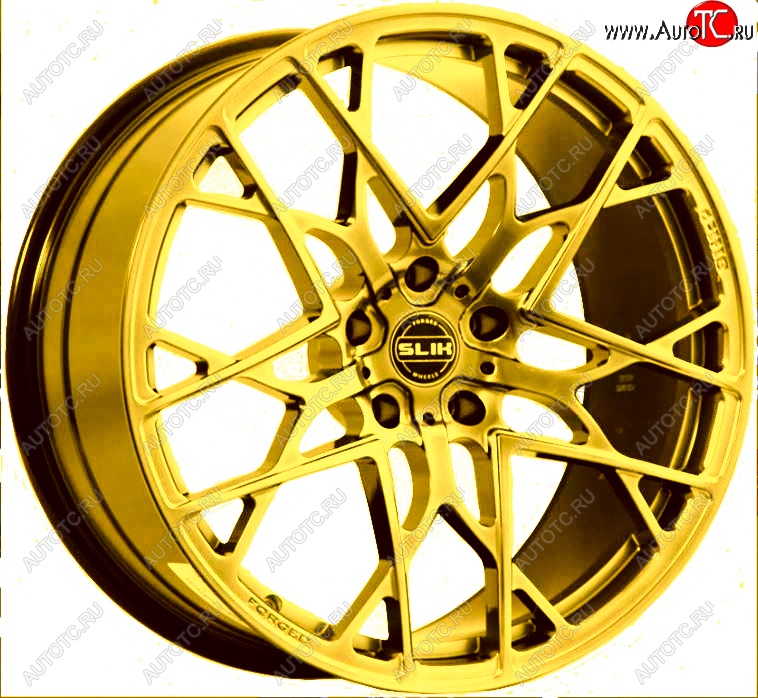 60 999 р. Кованый диск Slik PREMIUM 10.0x20   (Candy ярко-желтый (Candy YELLOW))  с доставкой в г. Чебоксары