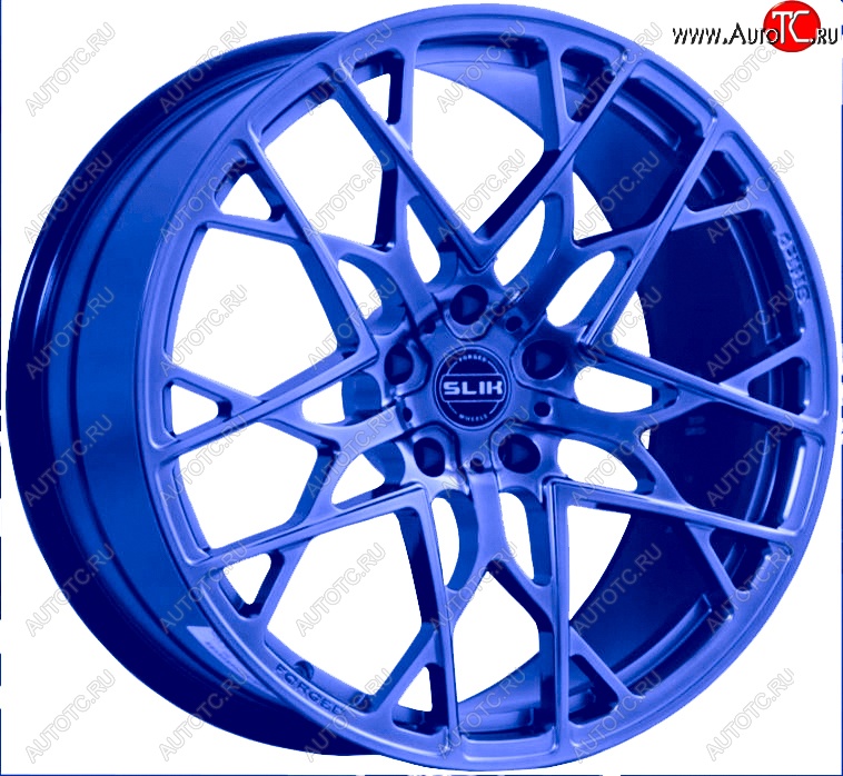 60 999 р. Кованый диск Slik PREMIUM 10.0x20   (Синий (BLUE))  с доставкой в г. Чебоксары