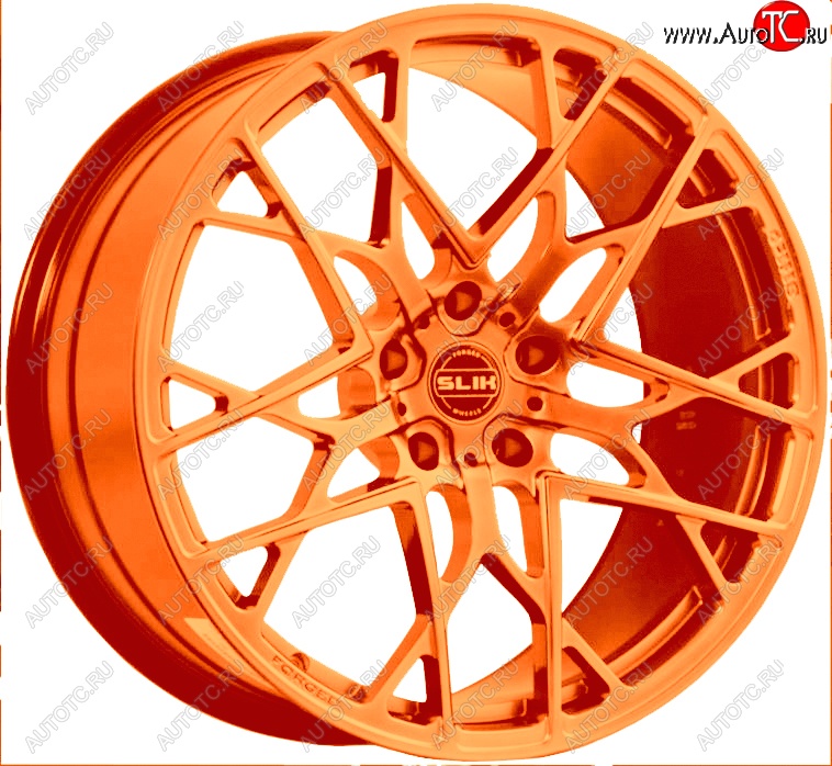 60 999 р. Кованый диск Slik PREMIUM 10.0x20   (Ярко оранжевый (ORANGE))  с доставкой в г. Чебоксары