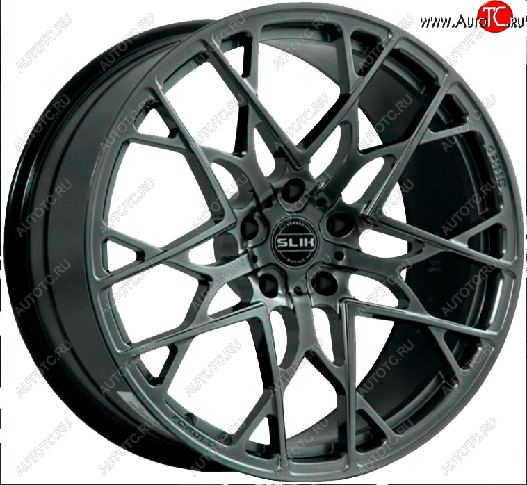 60 999 р. Кованый диск Slik PREMIUM 10.0x20   (Графит глянцевый (GM))  с доставкой в г. Чебоксары