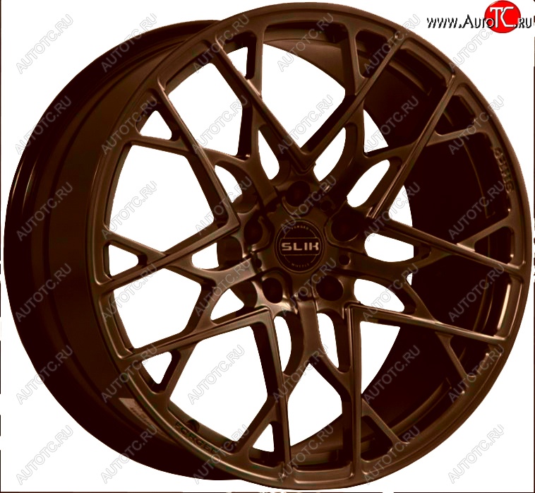 60 999 р. Кованый диск Slik PREMIUM 10.0x20   (Коньячная бронза глянец (BRZCGN))  с доставкой в г. Чебоксары
