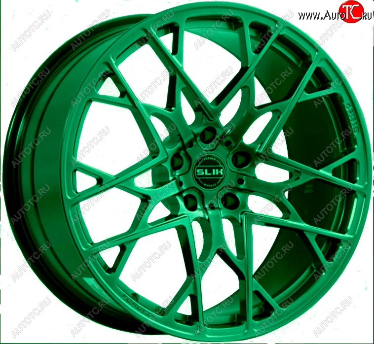 60 999 р. Кованый диск Slik PREMIUM 9.0x20   (Candy изумрудно-зеленый (Candy Green))  с доставкой в г. Чебоксары