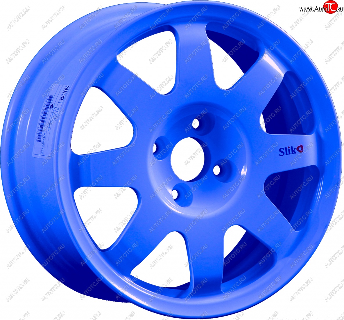 15 599 р. Кованый диск Slik Classic Sport L-181S 6.5x15   (Синий (BLUE))  с доставкой в г. Чебоксары