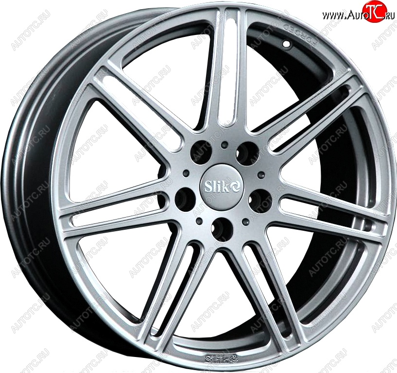 20 749 р. Кованый диск Slik PREMIUM L-724 7.5x17   (Ярко блестящее серебро (HPB))  с доставкой в г. Чебоксары