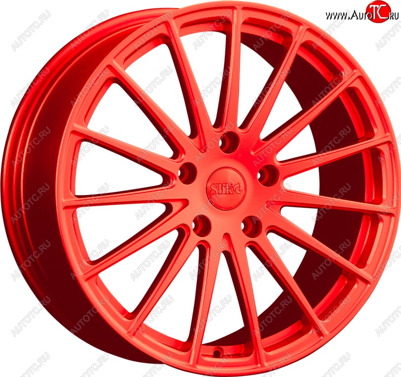 25 999 р. Кованый диск Slik PREMIUM L-729 7.5x17   (RAL 3026 ярко алый (3026))  с доставкой в г. Чебоксары