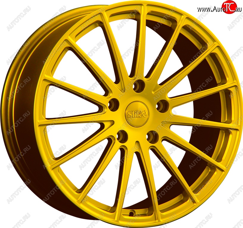 25 999 р. Кованый диск Slik PREMIUM L-729 7.5x17   (Ярко желтый RAL1021 (YELLOW))  с доставкой в г. Чебоксары