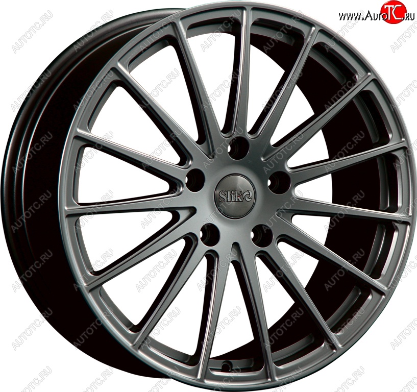 25 999 р. Кованый диск Slik PREMIUM L-729 7.5x17   (Темный хром (DC))  с доставкой в г. Чебоксары