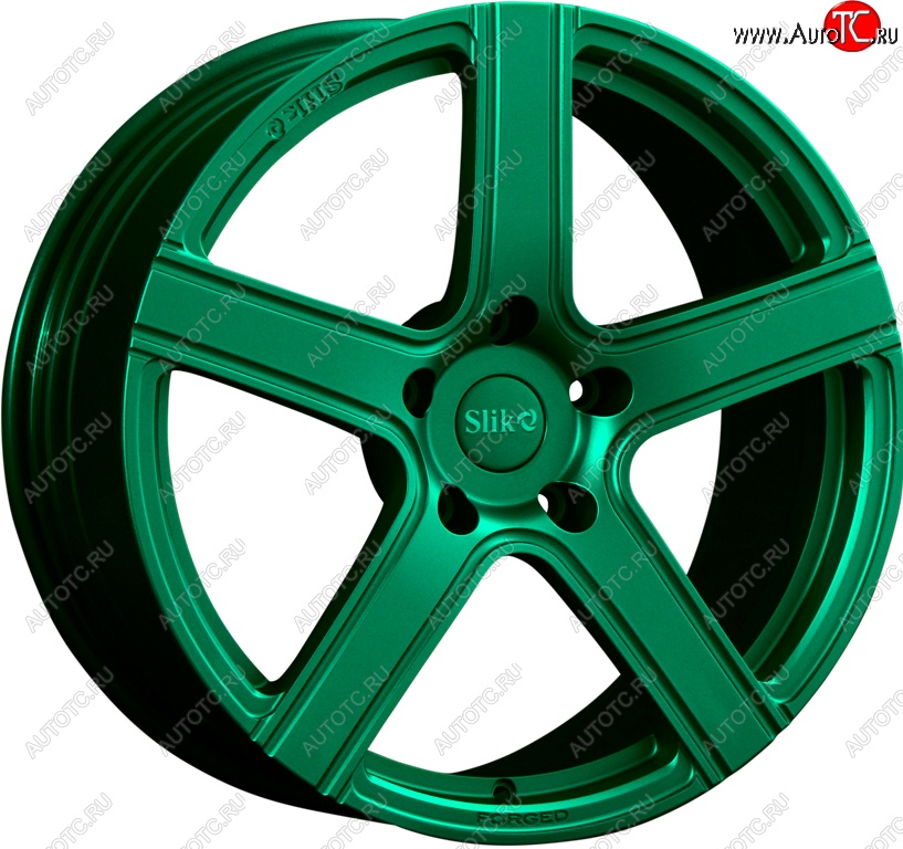 25 999 р. Кованый диск Slik PREMIUM L-730 7.5x17   (Candy изумрудно-зеленый (Candy Green))  с доставкой в г. Чебоксары