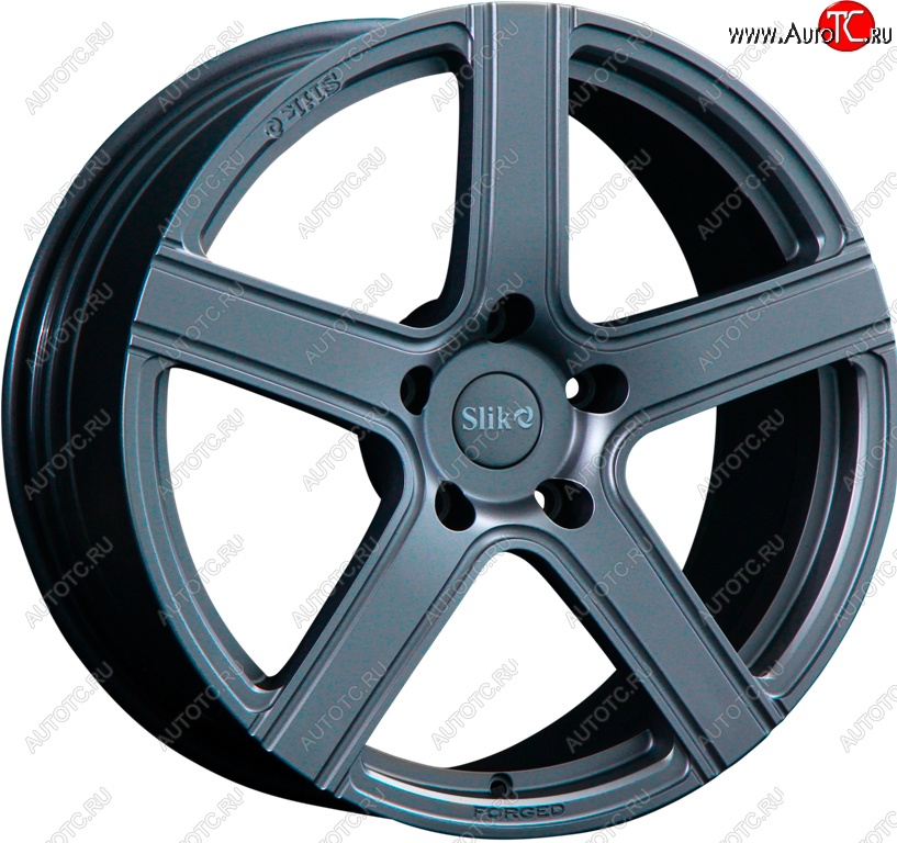 25 999 р. Кованый диск Slik PREMIUM L-730 7.5x17   (Графит глянцевый (GM))  с доставкой в г. Чебоксары