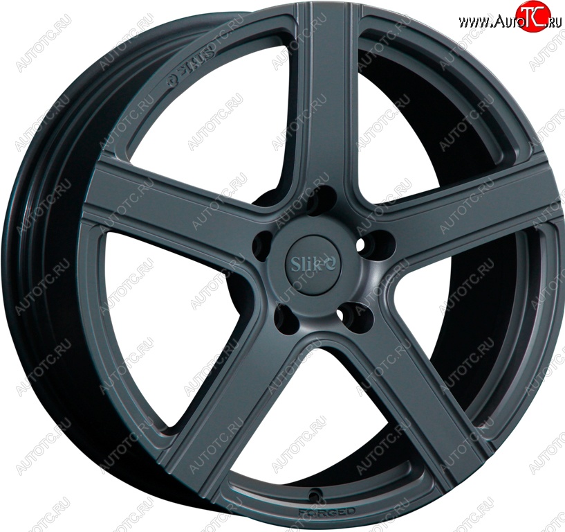 25 999 р. Кованый диск Slik PREMIUM L-730 7.5x17   (Матовый серый титан (TITAN))  с доставкой в г. Чебоксары