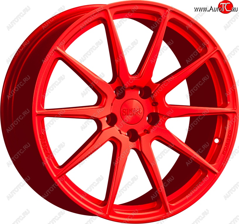 25 999 р. Кованый диск Slik PREMIUM L-732 7.5x17   (RAL 3026 ярко алый (3026))  с доставкой в г. Чебоксары