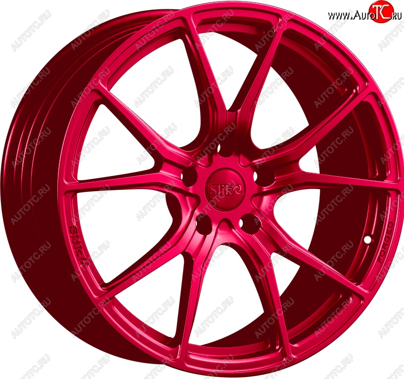 26 799 р. Кованый диск Slik PREMIUM L-733 7.5x17   (Candy рубиновый (Candy RUBIN))  с доставкой в г. Чебоксары