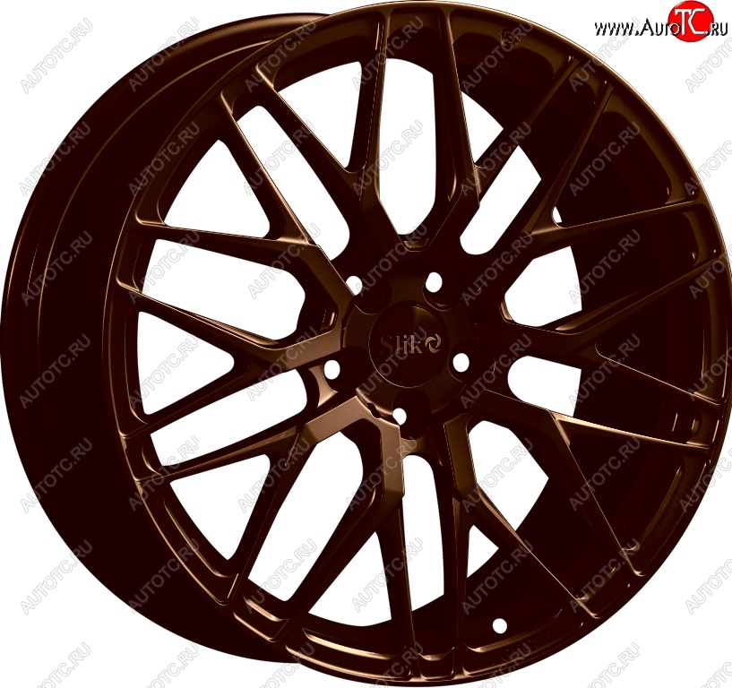 26 799 р. Кованый диск Slik PREMIUM L-734 7.5x17   (Коньячная бронза глянец (BRZCGN))  с доставкой в г. Чебоксары