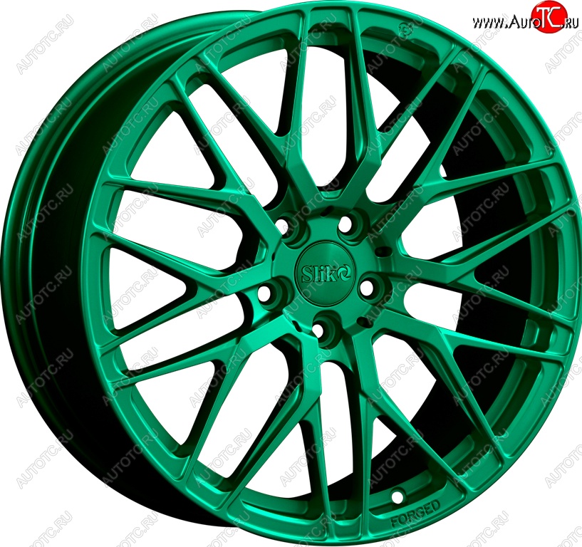 26 799 р. Кованый диск Slik PREMIUM L-734 7.5x17   (Candy изумрудно-зеленый (Candy Green))  с доставкой в г. Чебоксары