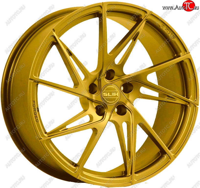 25 999 р. Кованый диск Slik PREMIUM L-739 7.5x17   (Ярко желтый RAL1021 (YELLOW))  с доставкой в г. Чебоксары