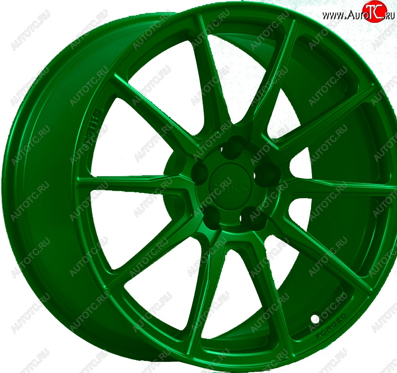 34 999 р. Кованый диск Slik PREMIUM L-752 9.0x17   (Зеленый (GREEEN))  с доставкой в г. Чебоксары