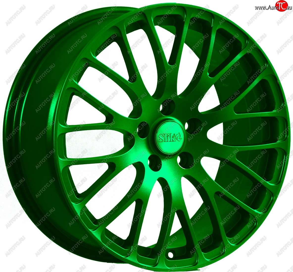 22 299 р. Кованый диск Slik Classic L-813 8.5x18 Cadillac CTS седан (2007-2013) 5x120.0xDIA72.6xET45.0 (Зеленый (GREEEN))