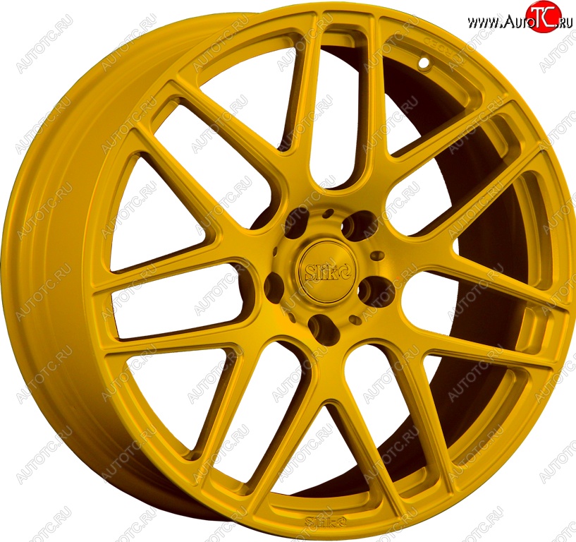 35 499 р. Кованый диск Slik PREMIUM L-815 8.0x18   (Ярко желтый RAL1021 (YELLOW))  с доставкой в г. Чебоксары