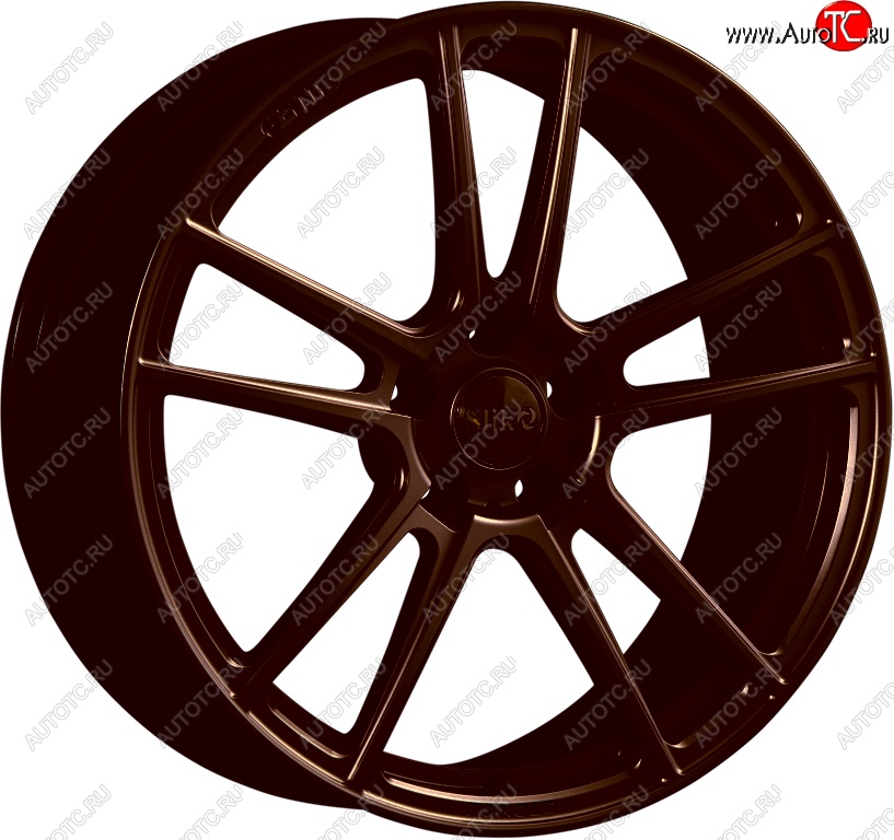 35 499 р. Кованый диск Slik PREMIUM L-817 8.0x18   (Коньячная бронза глянец (BRZCGN))  с доставкой в г. Чебоксары