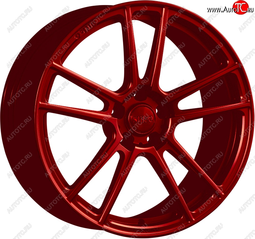 35 499 р. Кованый диск Slik PREMIUM L-817 8.0x18   (Candy алый)  с доставкой в г. Чебоксары