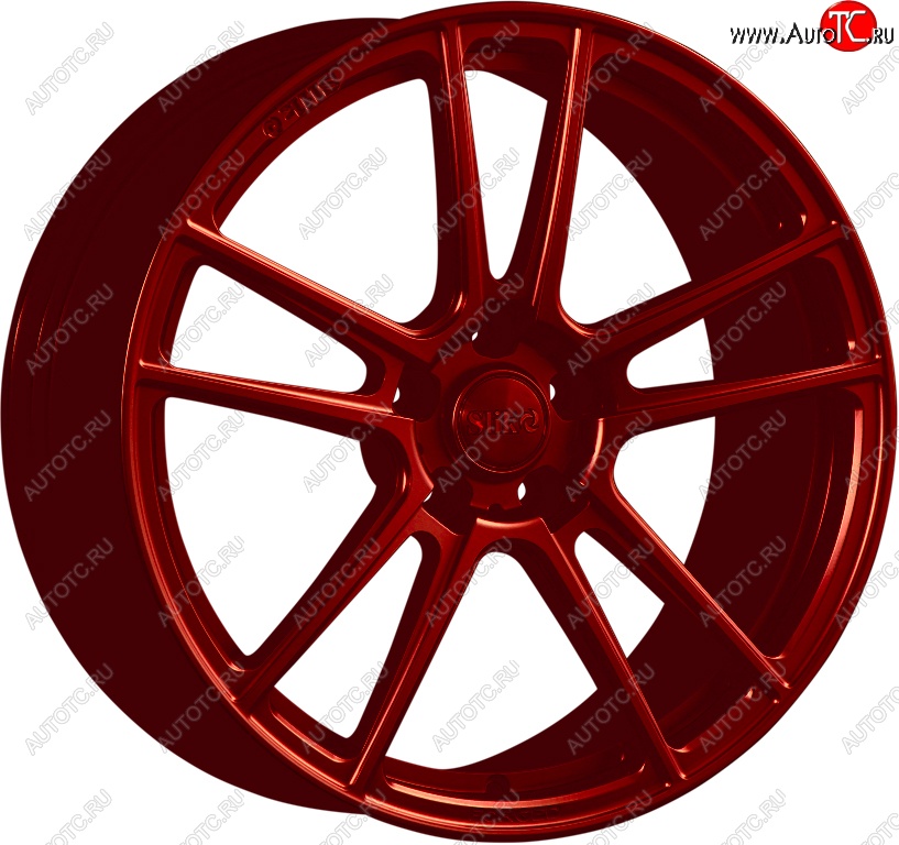 35 499 р. Кованый диск Slik PREMIUM L-817 8.5x18   (Candy красный (Candy RED))  с доставкой в г. Чебоксары