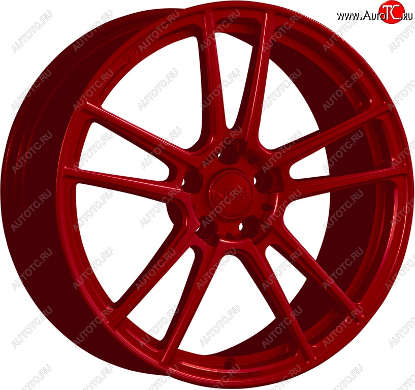 35 499 р. Кованый диск Slik PREMIUM L-817 8.5x18   (Красный (RED))  с доставкой в г. Чебоксары