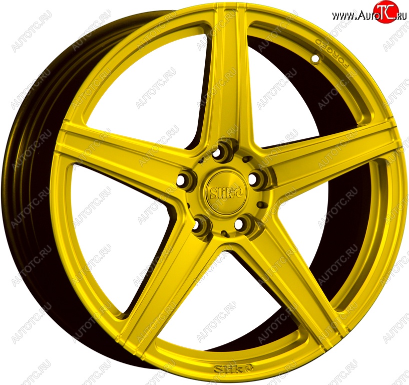 35 499 р. Кованый диск Slik PREMIUM L-819 8.0x18   (Candy ярко-желтый (Candy YELLOW))  с доставкой в г. Чебоксары