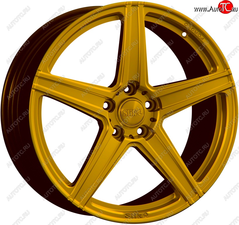 35 499 р. Кованый диск Slik PREMIUM L-819 8.5x18   (Ярко желтый RAL1021 (YELLOW))  с доставкой в г. Чебоксары