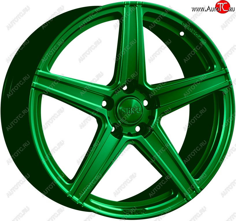 35 499 р. Кованый диск Slik PREMIUM L-819 8.5x18   (Зеленый (GREEEN))  с доставкой в г. Чебоксары