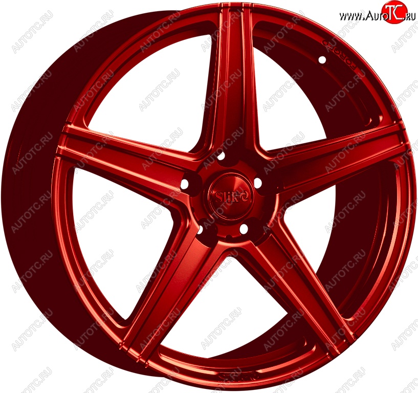35 499 р. Кованый диск Slik PREMIUM L-819 8.5x18   (Candy алый)  с доставкой в г. Чебоксары