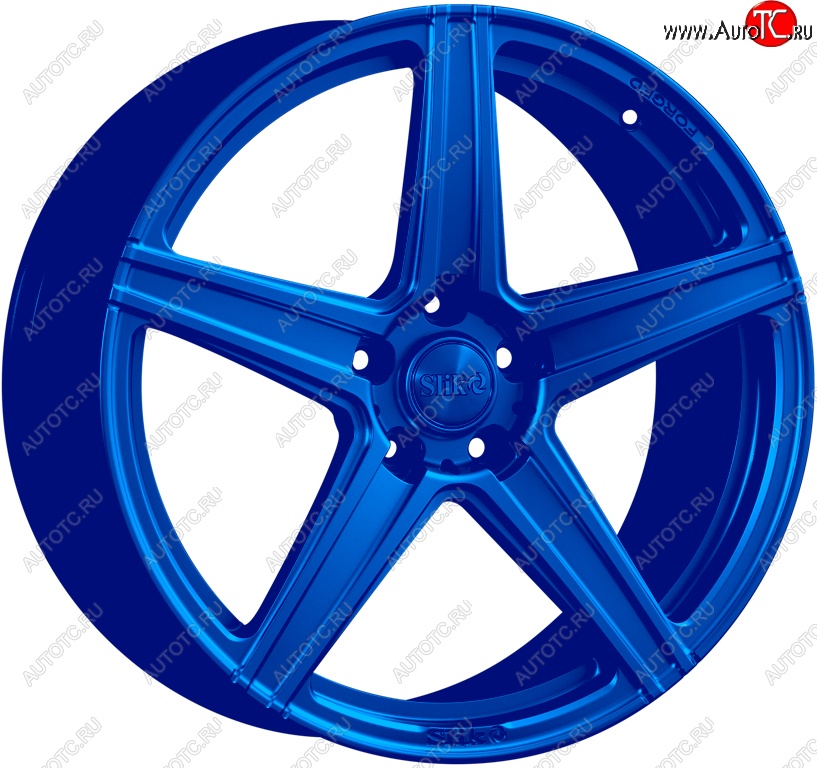 35 499 р. Кованый диск Slik PREMIUM L-819 8.5x18   (Candy синий (Candy BLUE))  с доставкой в г. Чебоксары