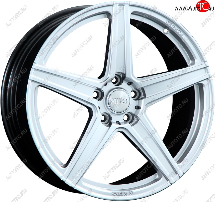 33 199 р. Кованый диск Slik PREMIUM L-819 8.5x18   (Ярко блестящее серебро (HPB))  с доставкой в г. Чебоксары
