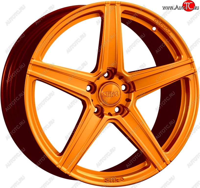 35 499 р. Кованый диск Slik PREMIUM L-819 8.5x18   (Candy медно-оранжевый глянцевый)  с доставкой в г. Чебоксары