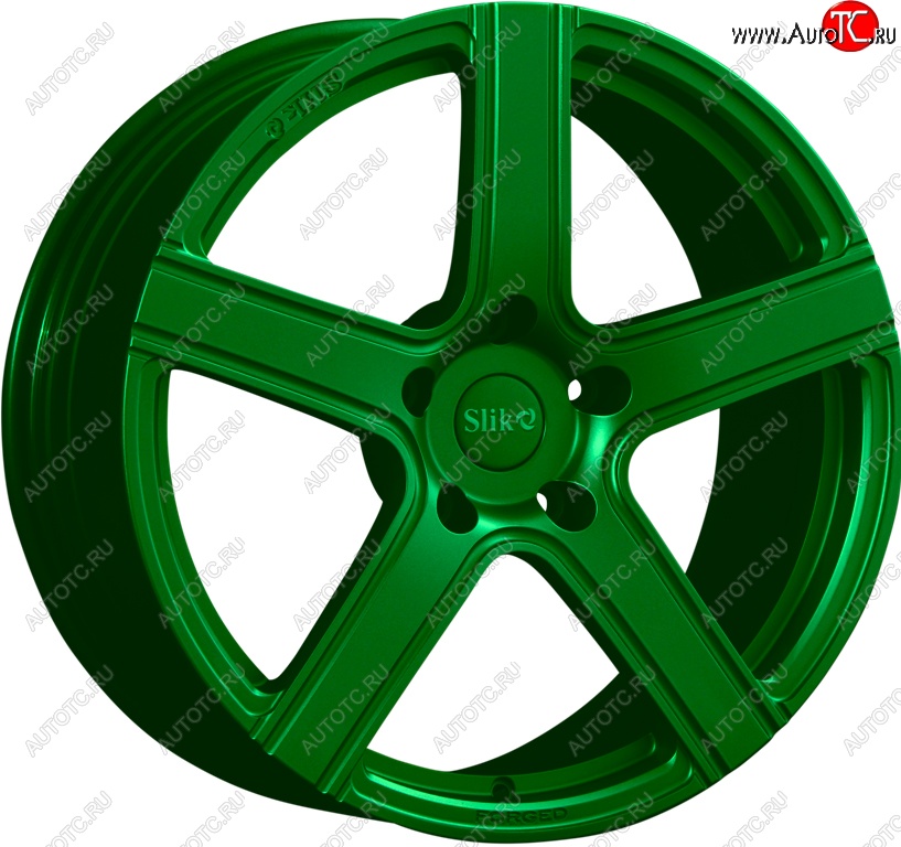 35 499 р. Кованый диск Slik PREMIUM L-822 8.5x18   (Зеленый (GREEEN))  с доставкой в г. Чебоксары
