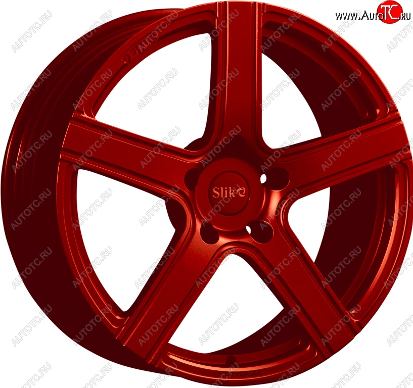 35 499 р. Кованый диск Slik PREMIUM L-822 8.5x18   (Candy красный (Candy RED))  с доставкой в г. Чебоксары