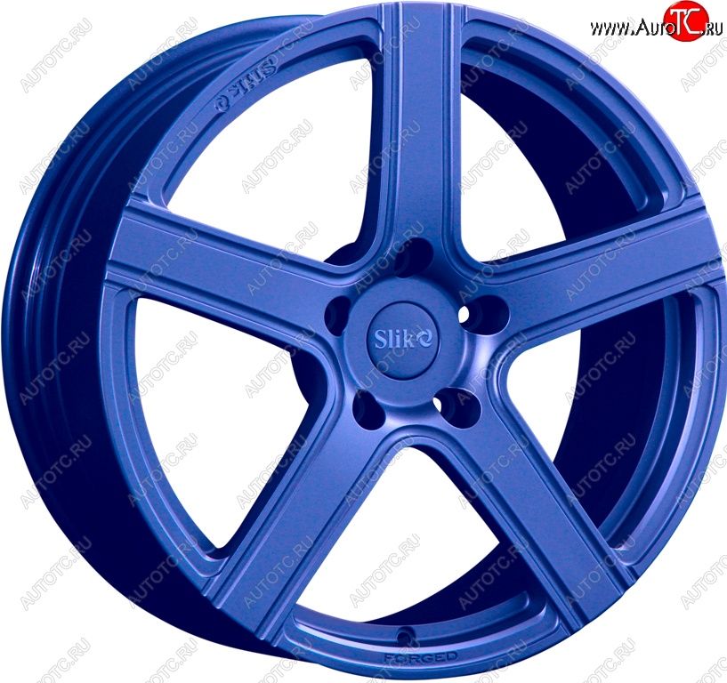 35 499 р. Кованый диск Slik PREMIUM L-822 8.5x18   (Синий (BLUE))  с доставкой в г. Чебоксары