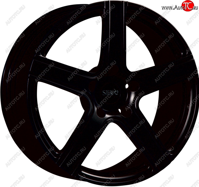 35 499 р. Кованый диск Slik PREMIUM L-822 8.5x18   (Черный глянцевый (BK))  с доставкой в г. Чебоксары