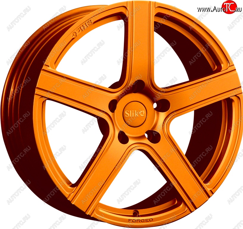 35 499 р. Кованый диск Slik PREMIUM L-822 8.5x18   (Candy медно-оранжевый глянцевый)  с доставкой в г. Чебоксары