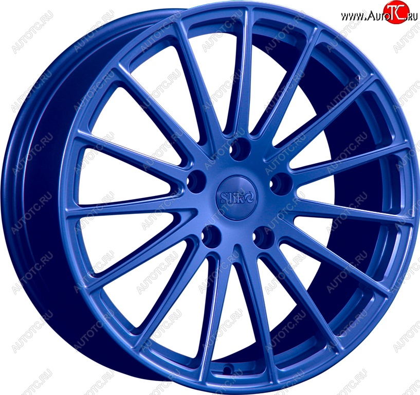 35 499 р. Кованый диск Slik PREMIUM L-823 8.0x18   (Синий (BLUE))  с доставкой в г. Чебоксары